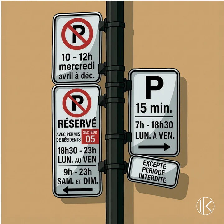 Ikon - Panneaux de stationnement