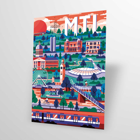 Carte postale Horizon Montréal