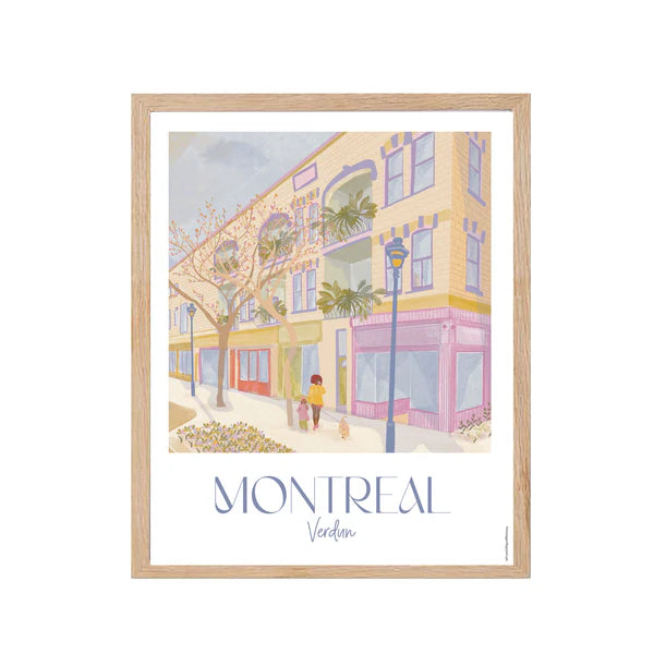 Affiche Montréal - Verdun