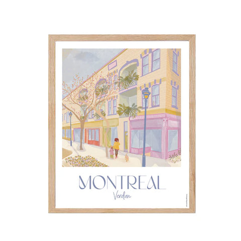 Affiche Montréal - Verdun