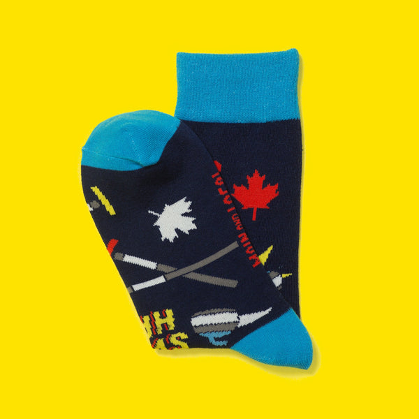 Chaussettes de curling canadien