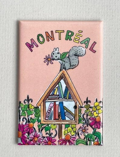 Aimant écureuil Montréal