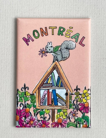 Aimant écureuil Montréal