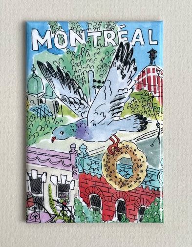 Aimant Pigeon Montréal