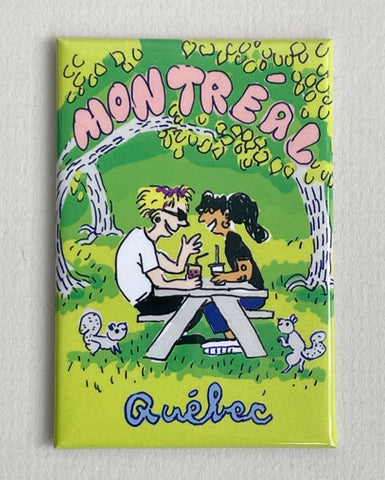 Aimant Amis Montréal-Québec