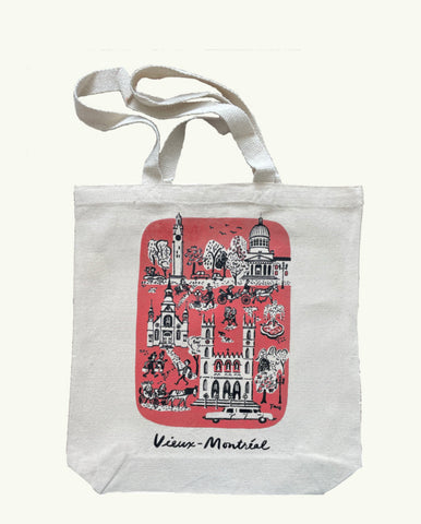 Sac Coton Vieux Montréal