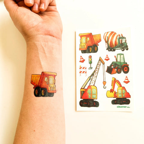Tatouages temporaires - Les camions