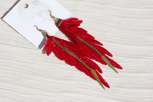 Boucles d'oreilles Parrot