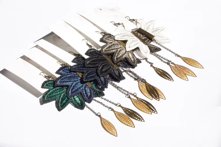 Boucles d’oreilles Pendulum Black