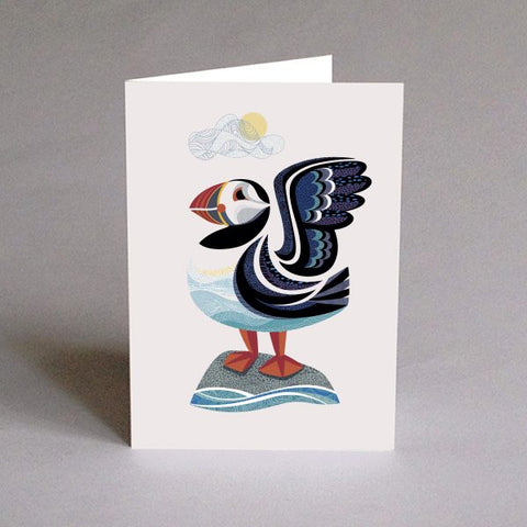 Cartes de Souhaits - Louise Martel -Macareux Puffin