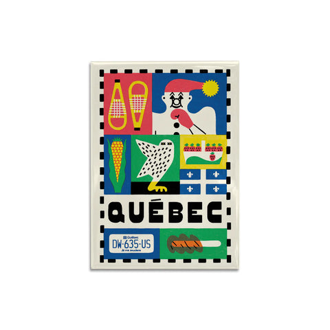 Aimant La belle province Québec