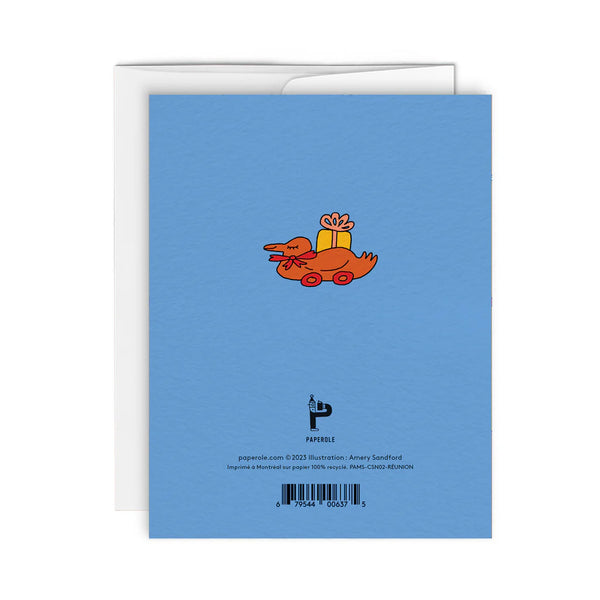 Carte de souhait Réunion