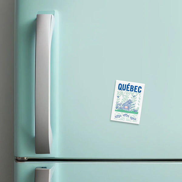 Aimant Cabane du Québec
