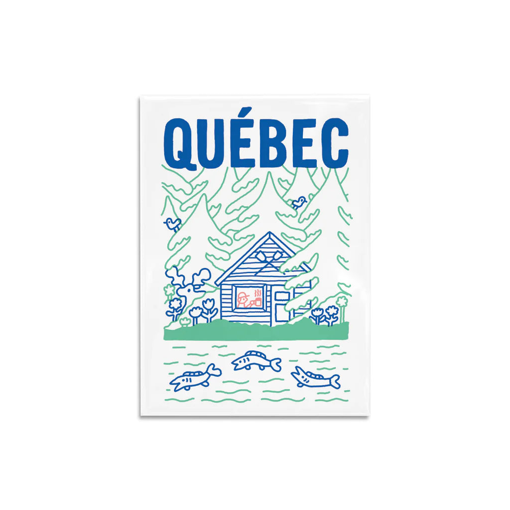 Aimant Cabane du Québec