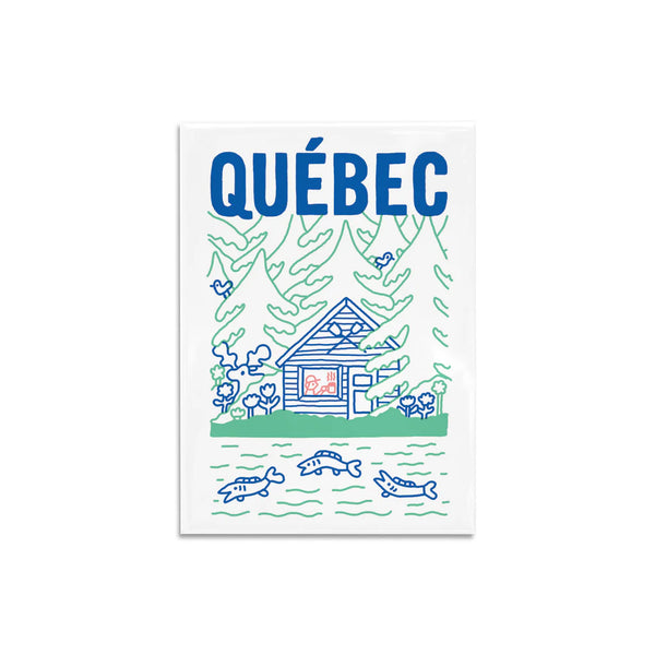 Aimant Cabane du Québec