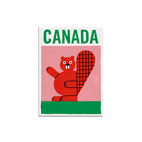 Aimant Castor du Canada