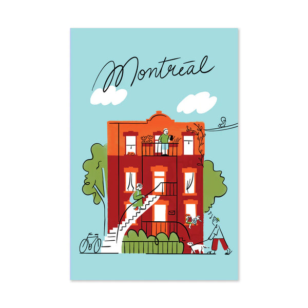 Carte postale Appartement Montréal