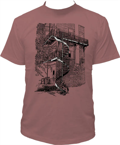 T-shirt Escalier