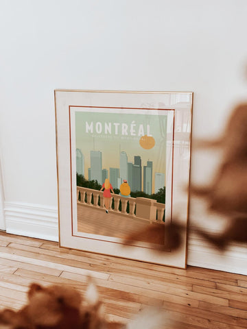 Illustration du Belvédère du Mont Royal à Montréal