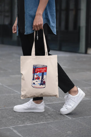 Sac d’épicerie canne d’érable