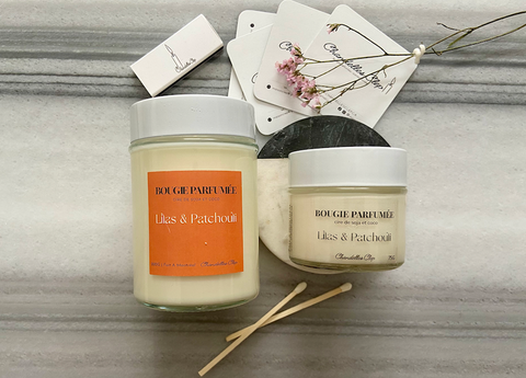 Bougie Lilas & Patchouli