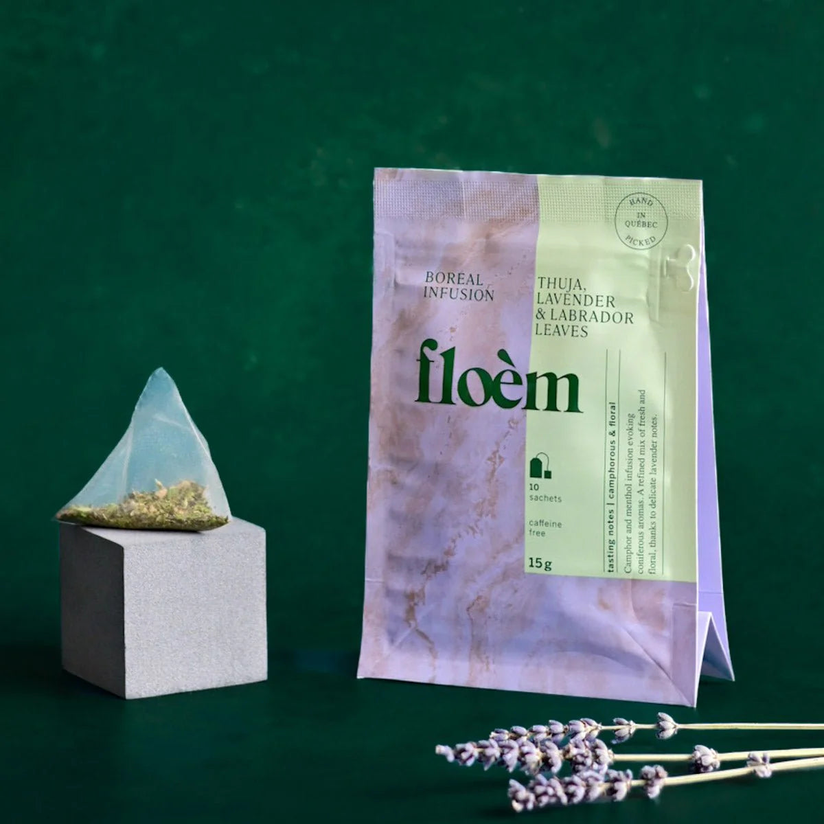 Tisane en sachets Thuya, Lavande & feuilles du Labrado