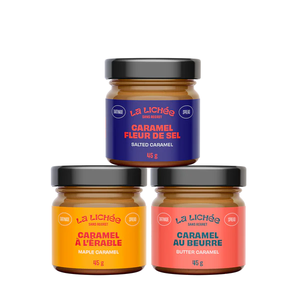 Trio de caramel