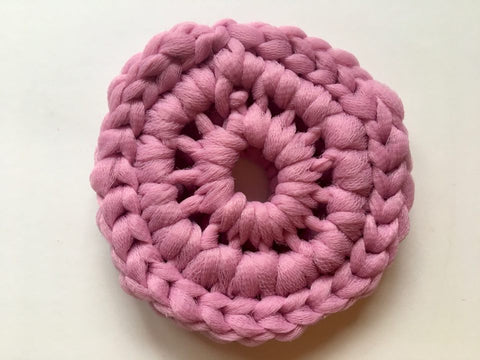 Tampon à récurer Vieux rose