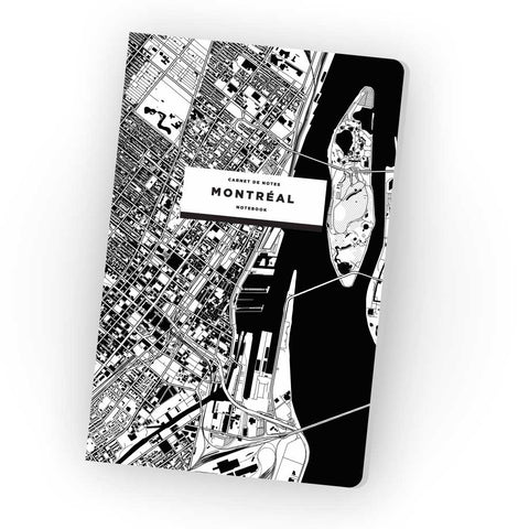 Cahier Montréal Noir et blanc