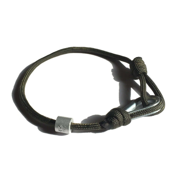 BRA312 - Bracelet en paracorde noir
