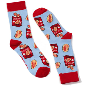 Chaussettes Chips au Ketchup