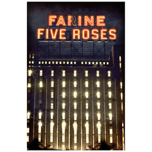 Affiche Farine Five Roses 2012-bleu