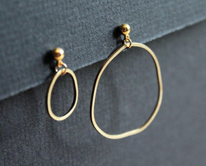 Boucles d'oreilles Topo Asym.