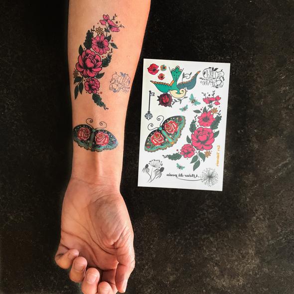 Tatouage À fleur de peau