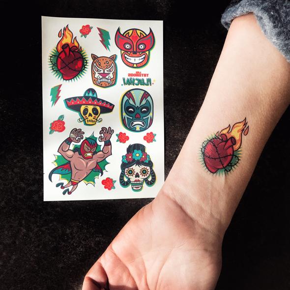 Tatouage Lucha Libre