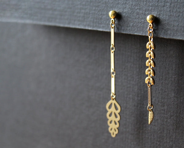 Boucles d'oreilles Fern