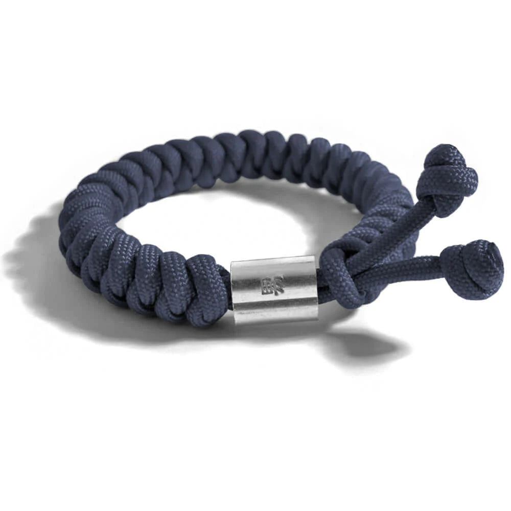 Zense - Bracelet marin cordon bleu ajustable pour les hommes