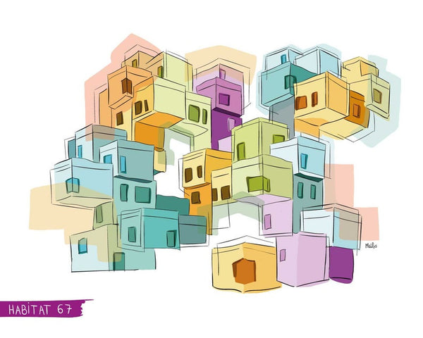 Affiche Habitat 67