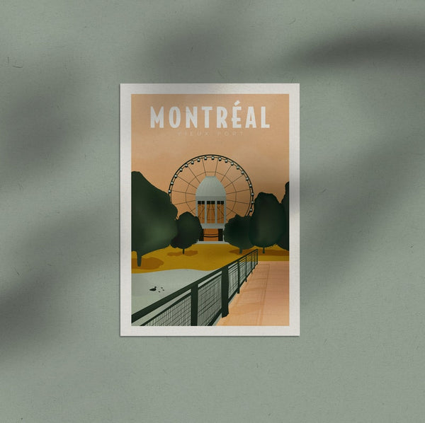 Illustration de La Grande Roue de Montréal