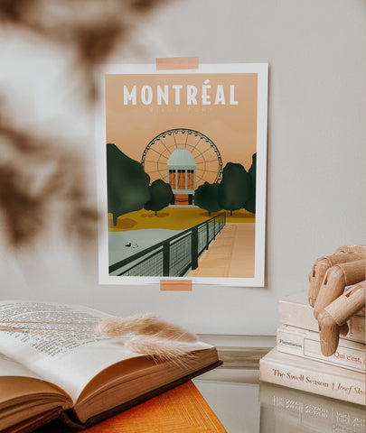 Illustration de La Grande Roue de Montréal