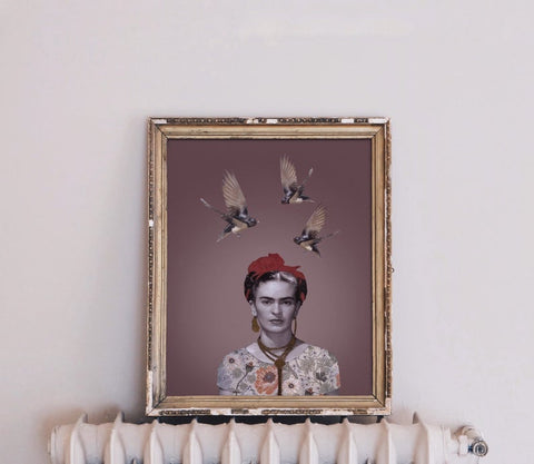 Affiche Les oiseaux de Frida