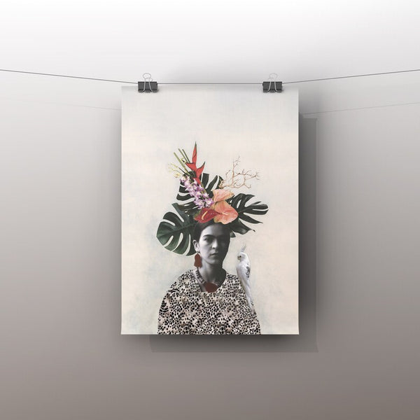 Affiche Frida Tropicale