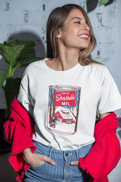 T-shirt canne d'érable
