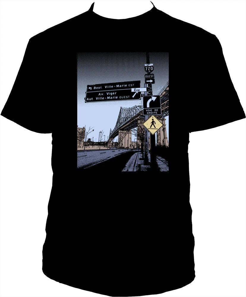 T-shirt Pont Jacques-Cartier
