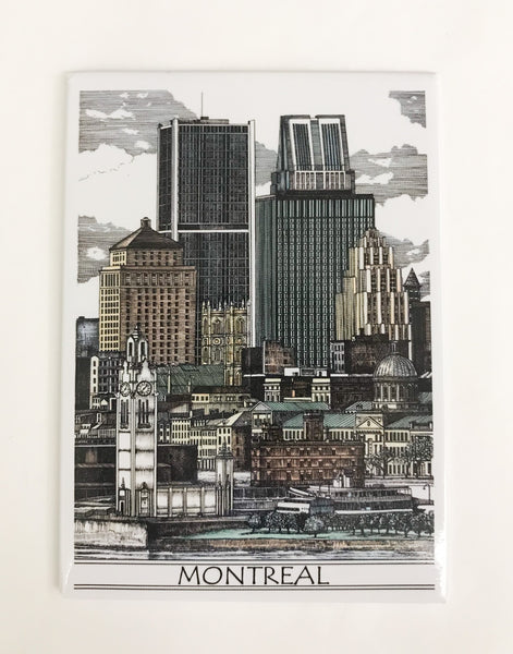 Aimant vue Montréal