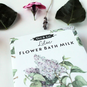 SACHET LAIT BAIN FLEUR DE LILAS