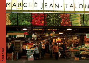 Carte postale Marché Jean-Talon