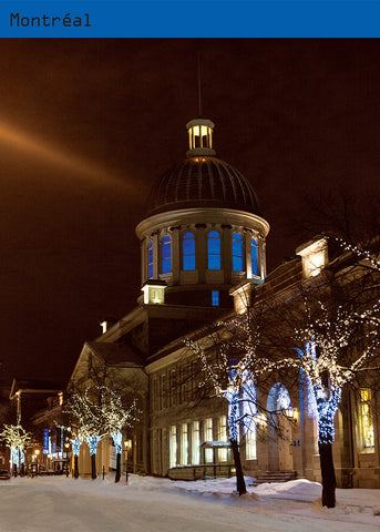 Carte postale Marché Bonsecours