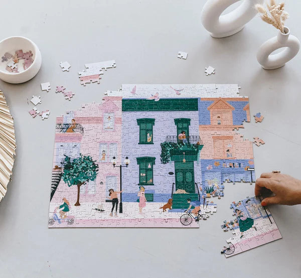 Casse-tête/Puzzle Matin printanier dans ma ville
