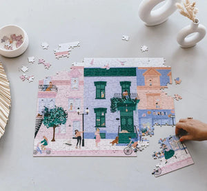 Casse-tête/Puzzle Matin printanier dans ma ville